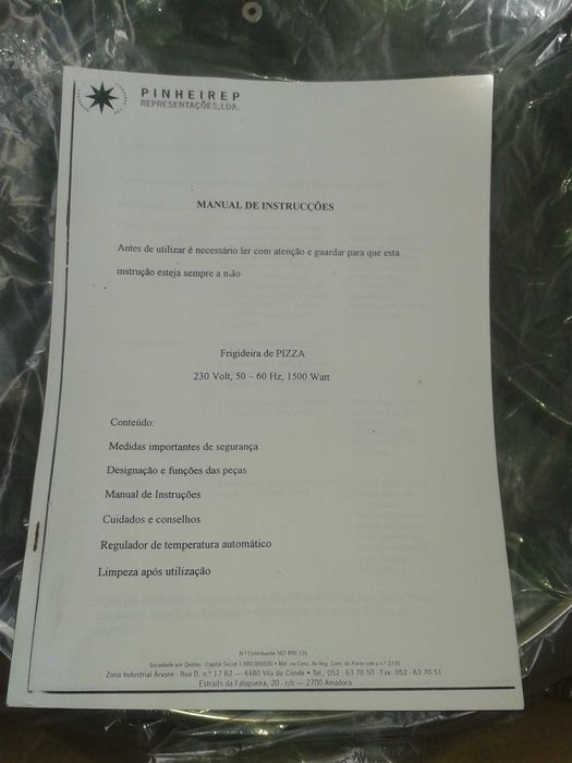 Frigideira elétrica para pizzas