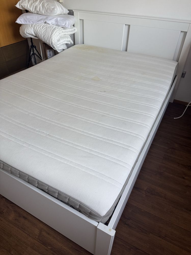 Kit Quarto ( Cama + colchao + mesas + luminarias)