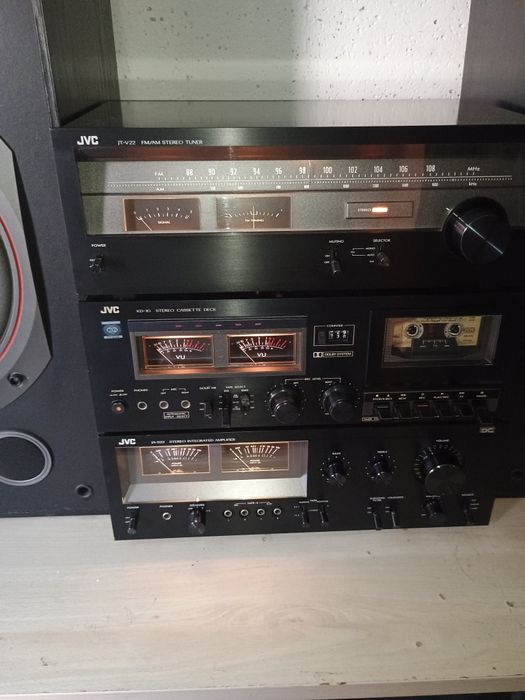 Zestaw JVC plus kolumny alton 110