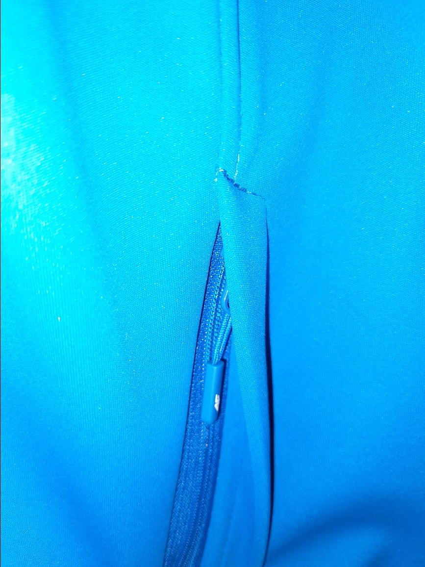 Курточка демісезонна xs, водонепроникна куртка блакитно-синього коль