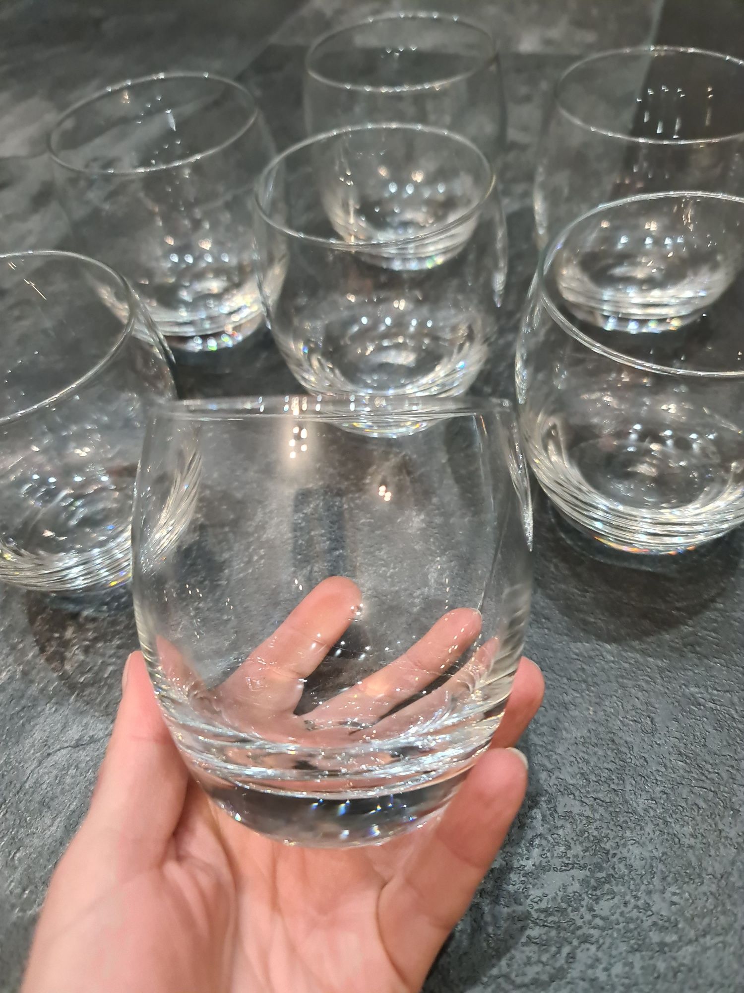 7 x szklanki do koniaku, whisky