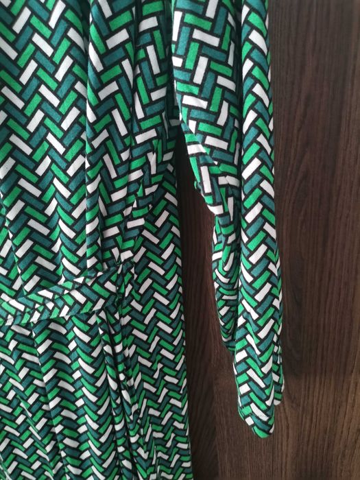 Szlafrok damski wzorzysty