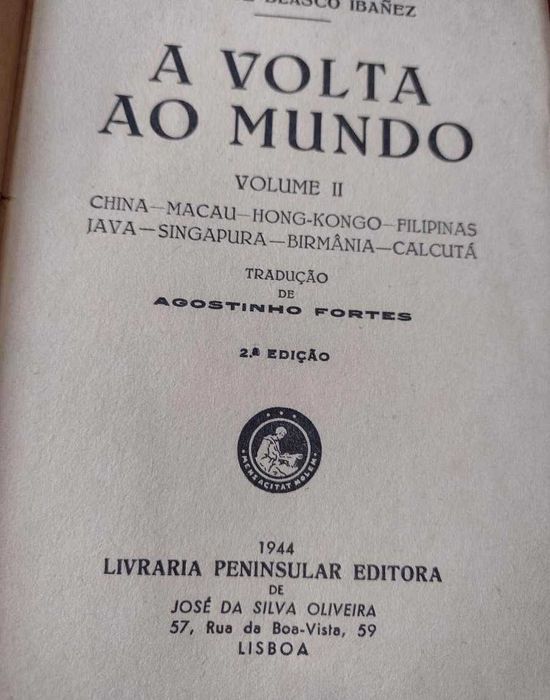 A Volta ao Mundo - Vicente Blasco Ibañez