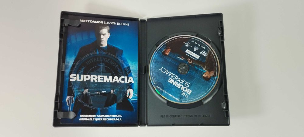 Supremacia - Jason Bourne - Matt Damon - DVD
