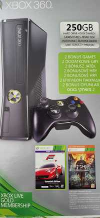 Konsola do Gier  XBOX360 250GB + Kinect + Kinect Adventures