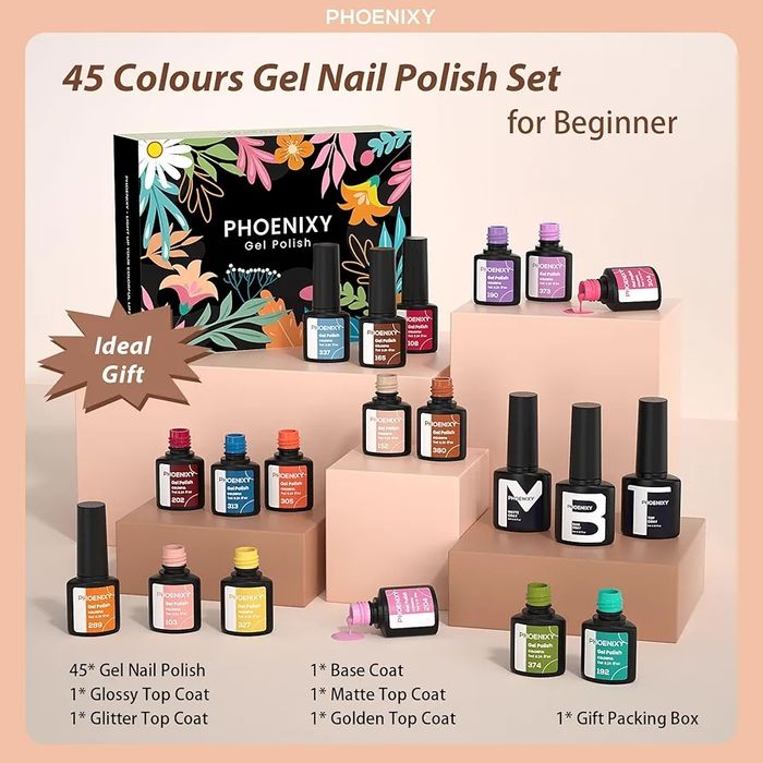 Набір гель-лаків PHOENIXY 60 шт нові в оригінальній упаковці