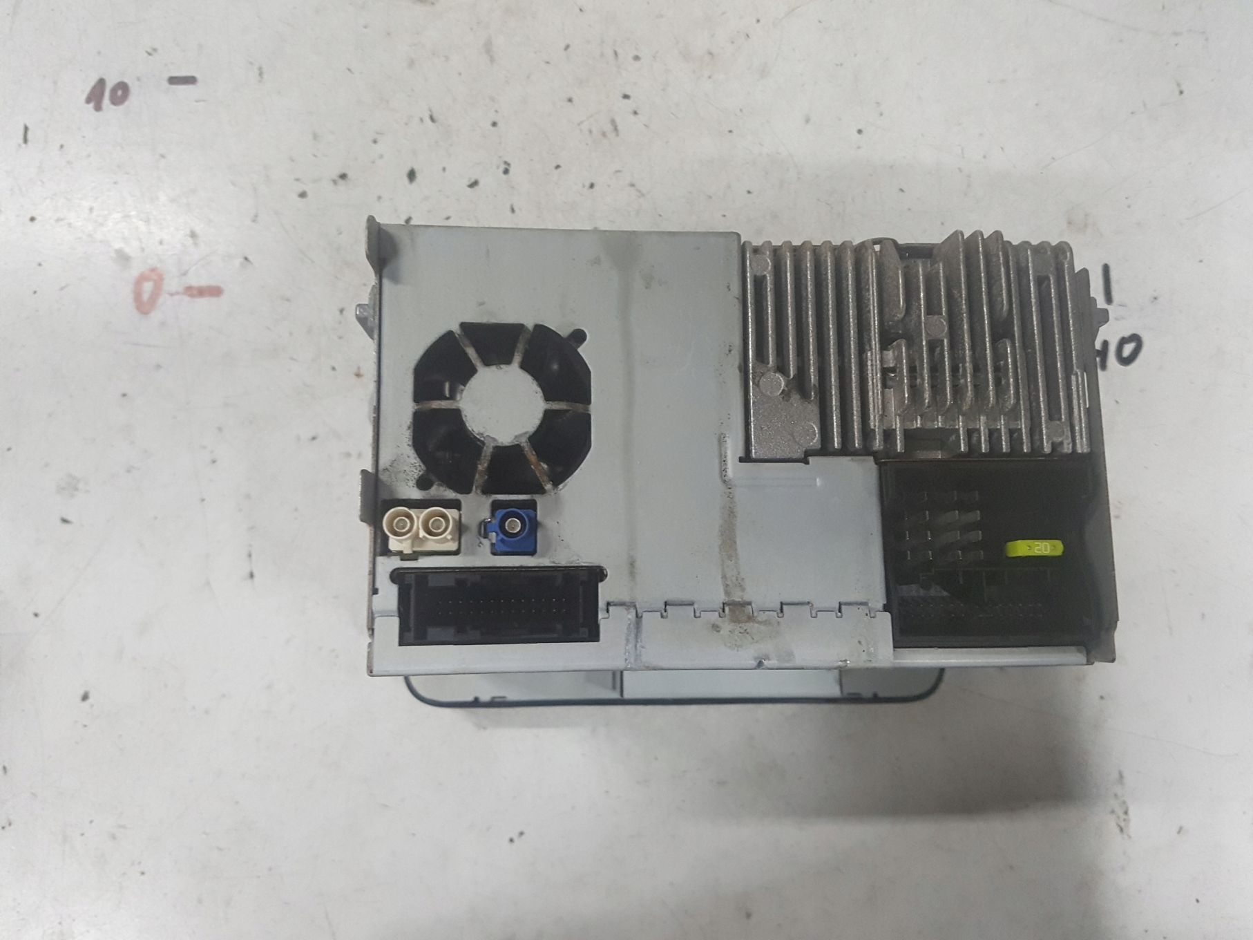 SKODA SUPERB 2 II 08-13r RADIO NAWIGACJA