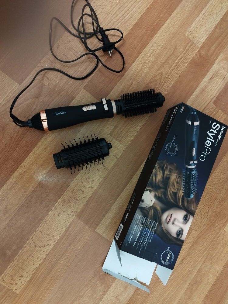 Escova de secar rotativa