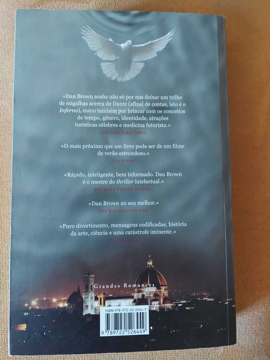 Livro Inferno de Dan Brown