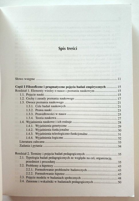 Zasady Badań Pedagogicznych, Strategie ilościowe, T. PILCH, T. BAUMAN