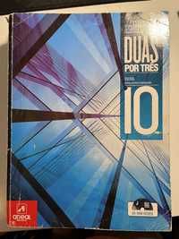 Manual e livro de exercício de Geometria Descritiva do 10°ano