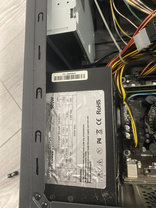 Компʼютер GTX 1050 TI intel Core i7 7700 cpu