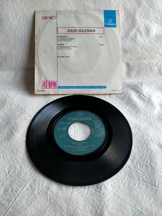 Disco Vinil Single Julio Iglesias