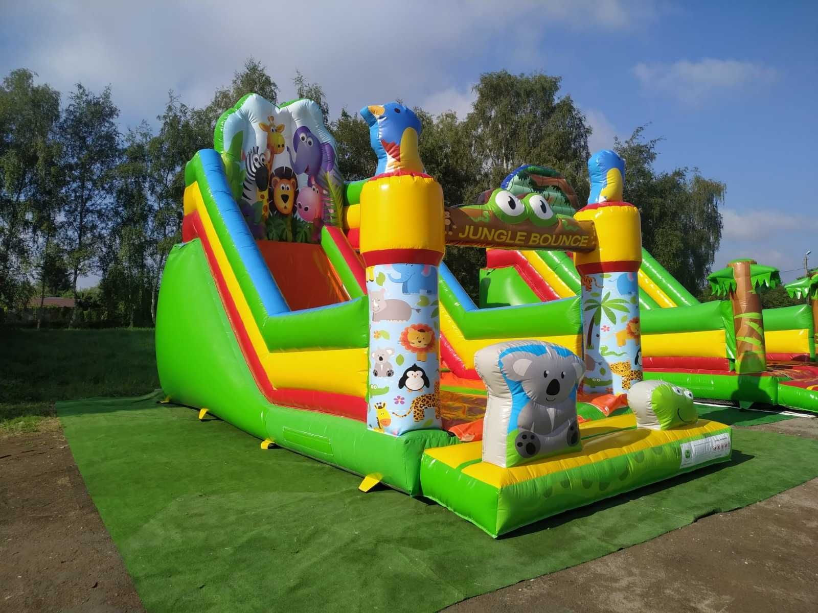 Wynajem zjeżdżalni dmuchanych/Piana Party/Krowa do dojenia