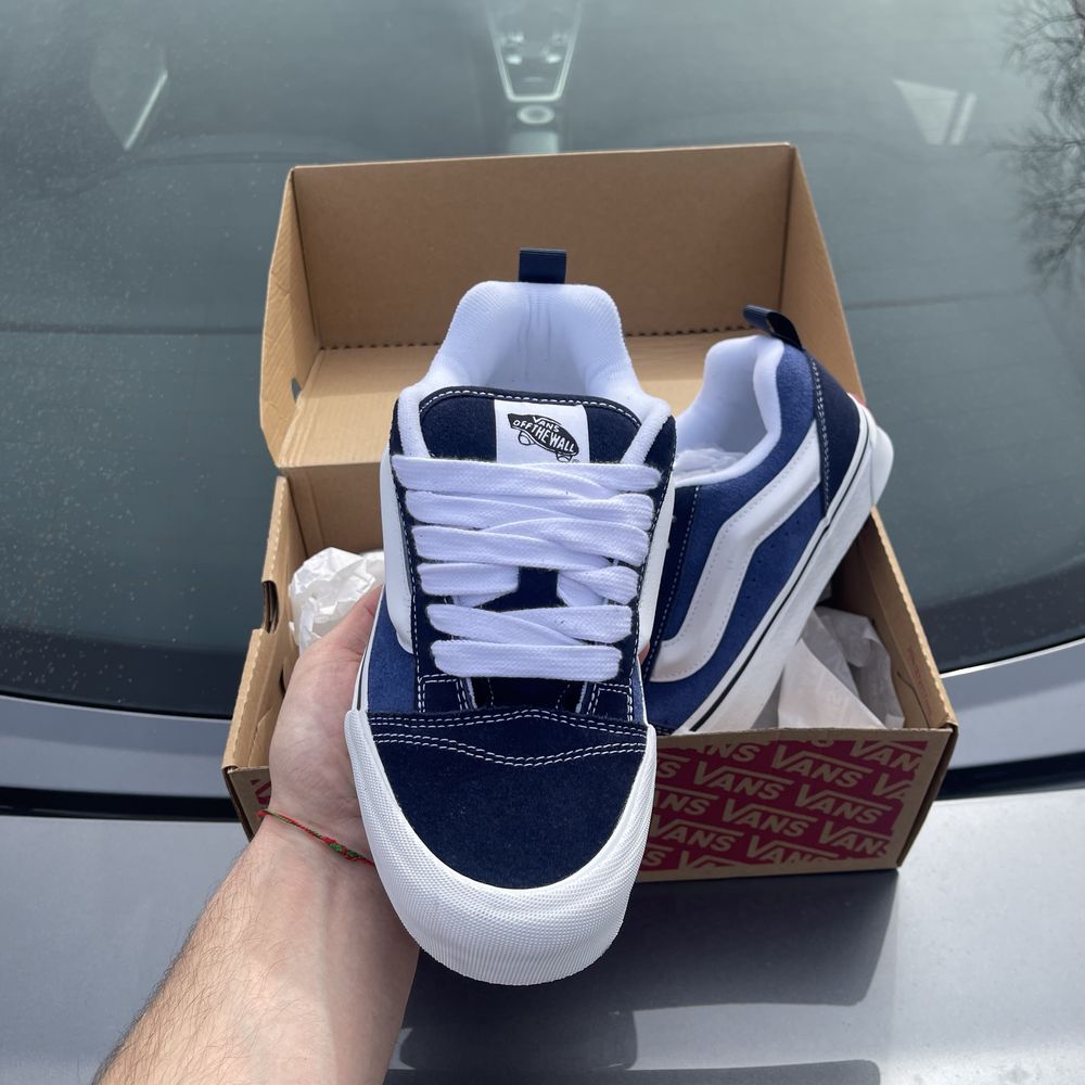 Жіночі кеди Vans Knu Skool Navy ОРИГІНАЛ