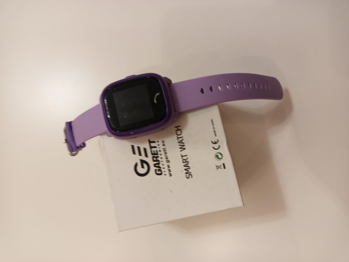 Smartwatch Garett Kids 4 GPS GSM fioletowy