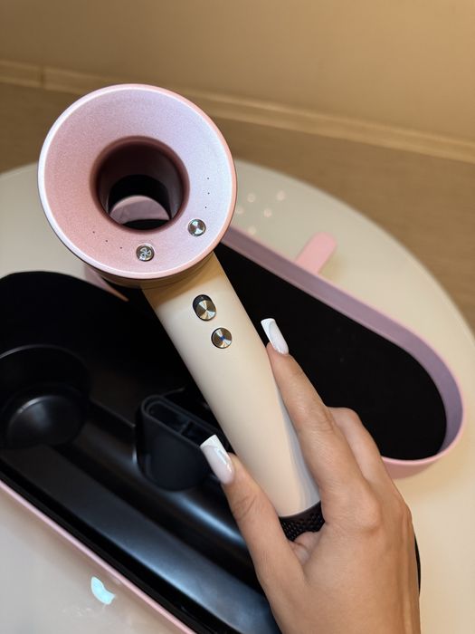 НОВИЙ!Фен Dyson аналог Supersonic HD08 Ceramic Pink тиха робота іони