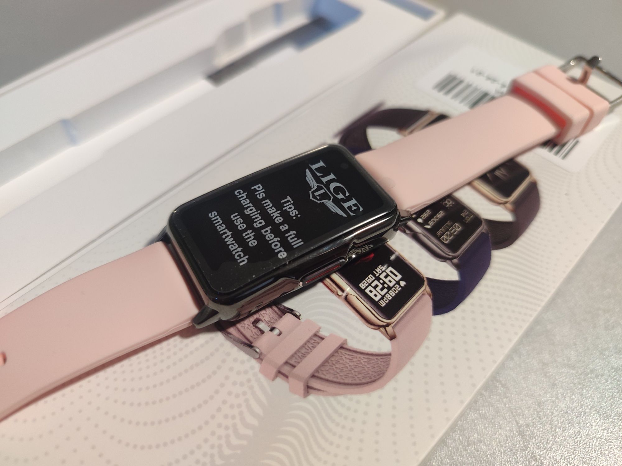 Nowy damski smartwatch zegarek bluetooth