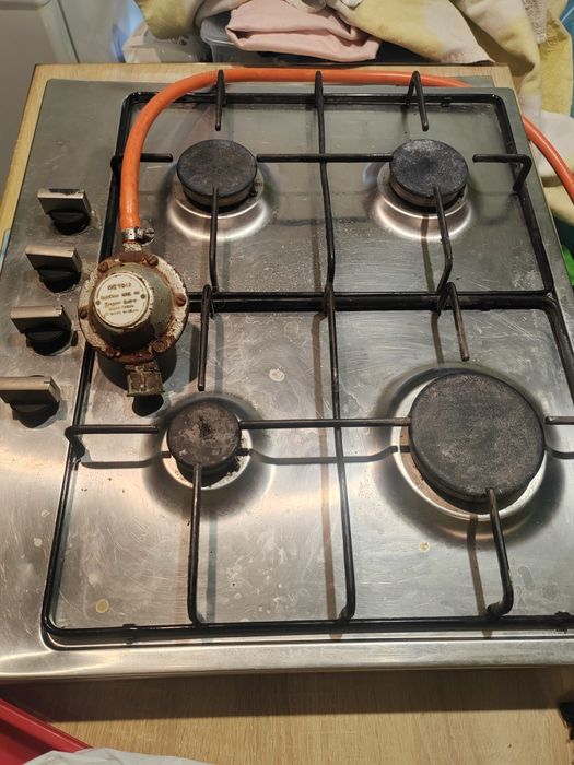 Palnik gazowy plus okap kuchenny