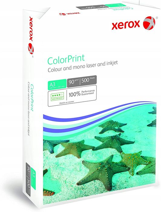 outlet papier biurowy xerox format a3 90g 500 arkuszy opis