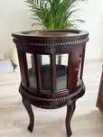 Uroczy stylizowany  barek z drewna mahoniowego