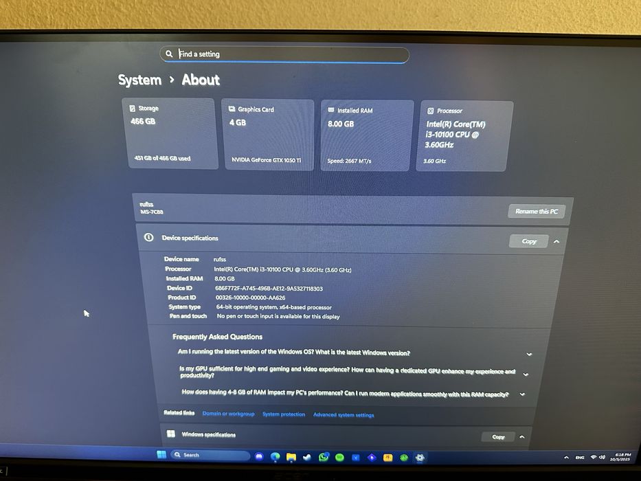 Computador Fixo Gaming