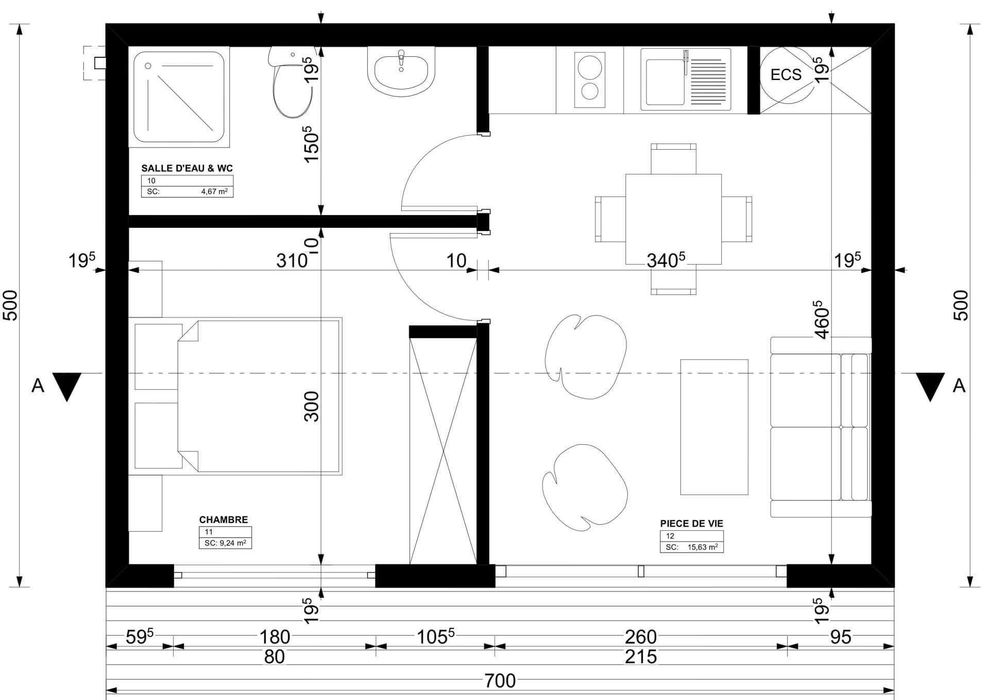 Domki całoroczne зanelowo-szkieletowe SIP 35m2 oraz 90-120m2