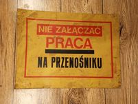 stara tablica bhp