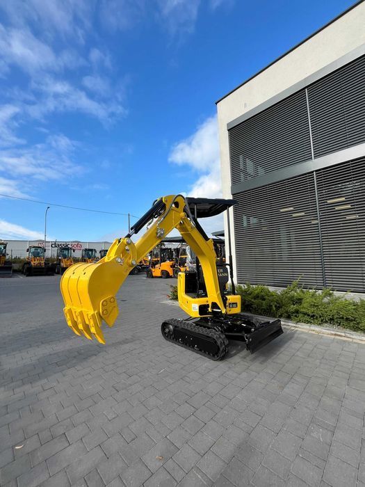 Rozsuwane gąsienice i Ruchome ramie GG800NX mini koparka minikoparka