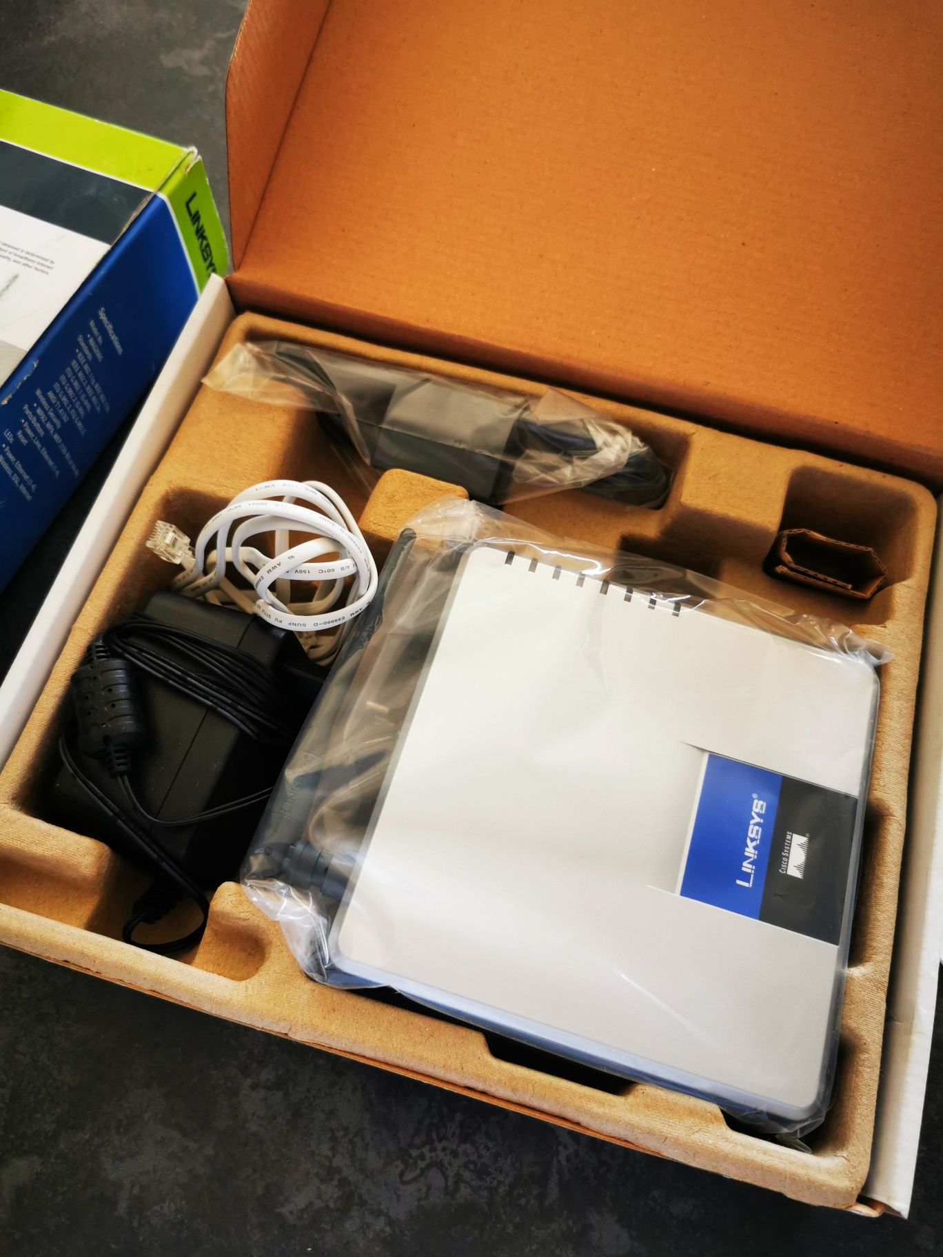 Modem router Linksys wireless ADSL