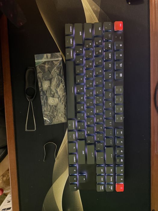 Клавіатура Keychron K1SE 87 Key RGB Optical Blue Hot-Swap WL