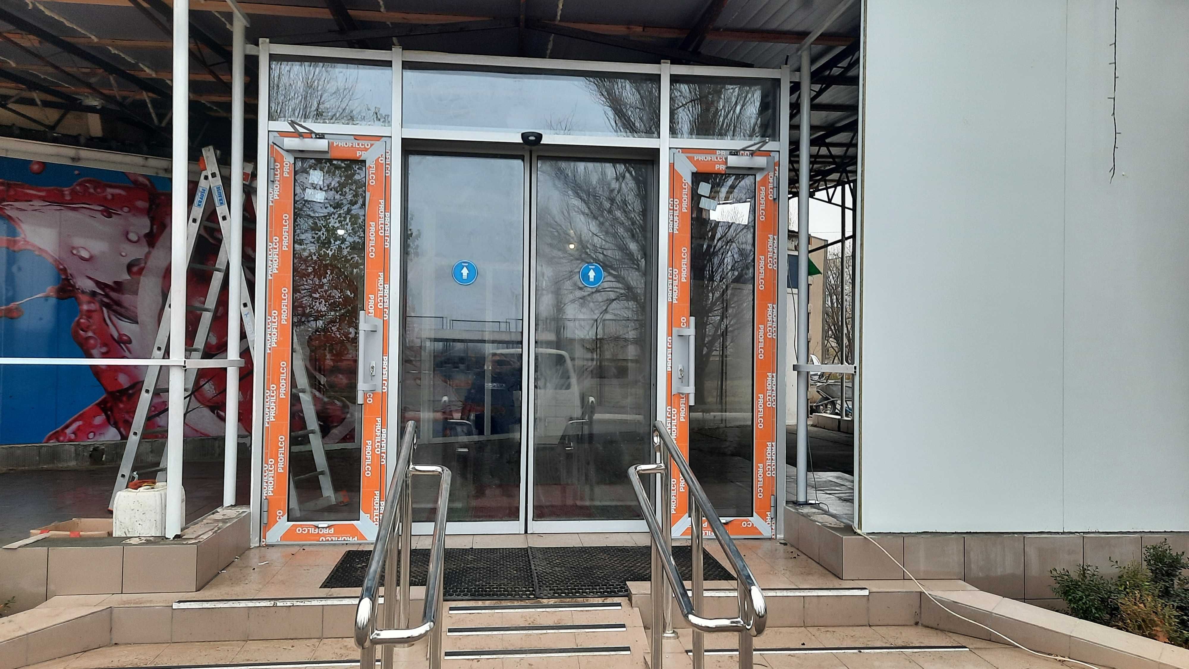 Ремонт, сервисное обслуживание автоматических дверей, ворот в Одессе