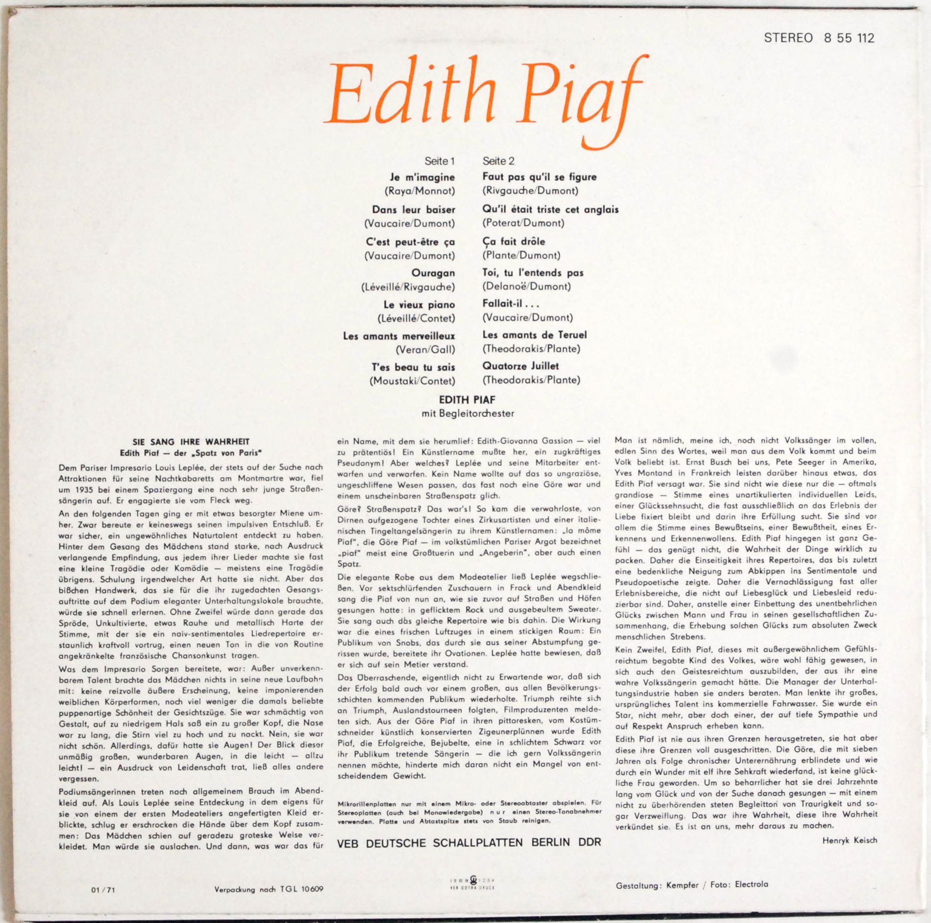 Edith Piaf (Amiga)