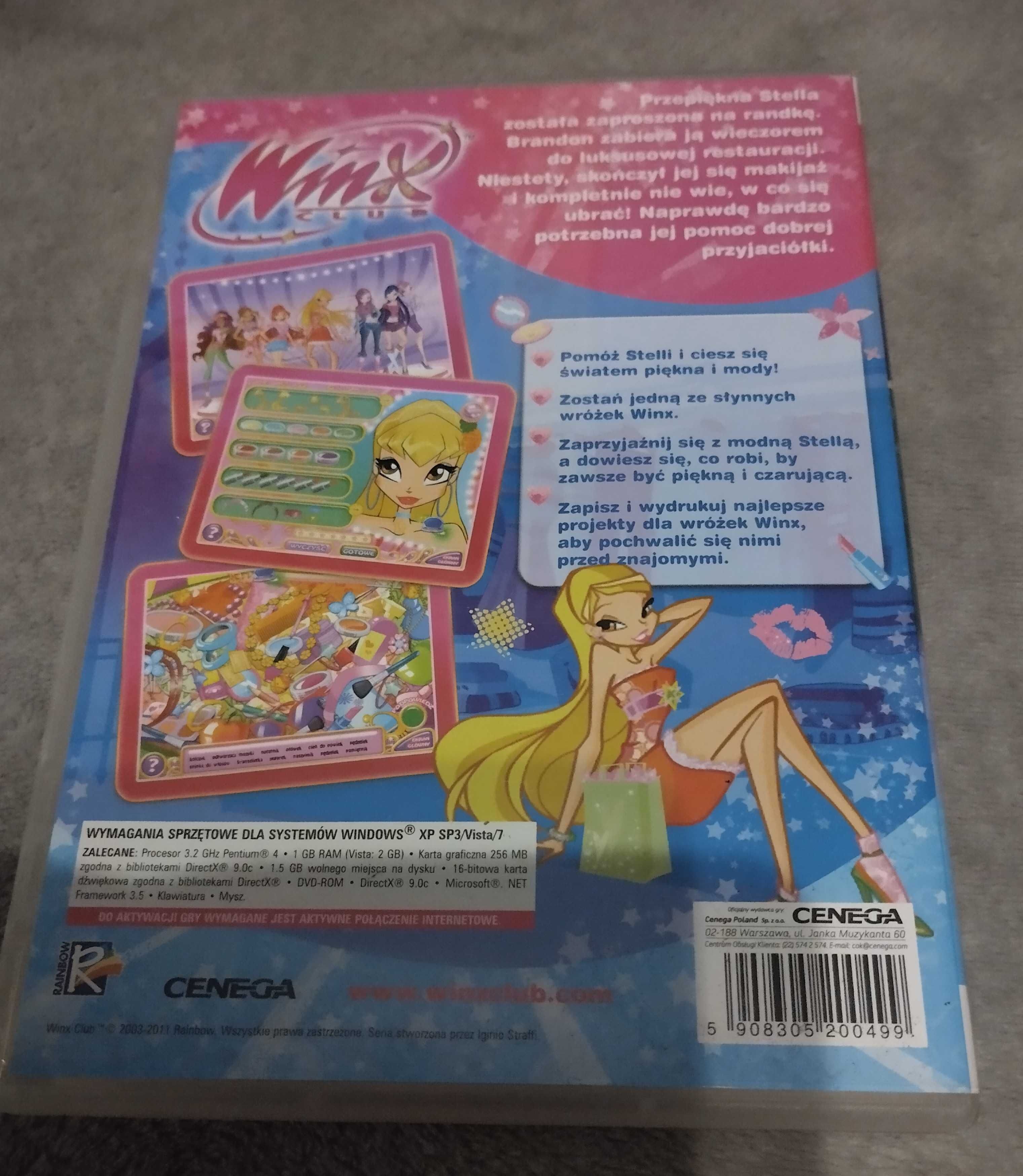 Płyty winx club gry PC DVD - ROM