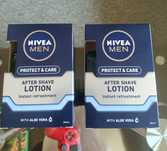 Woda po goleniu Nivea Men Protect & Care After Shave 100 ml.2 szt