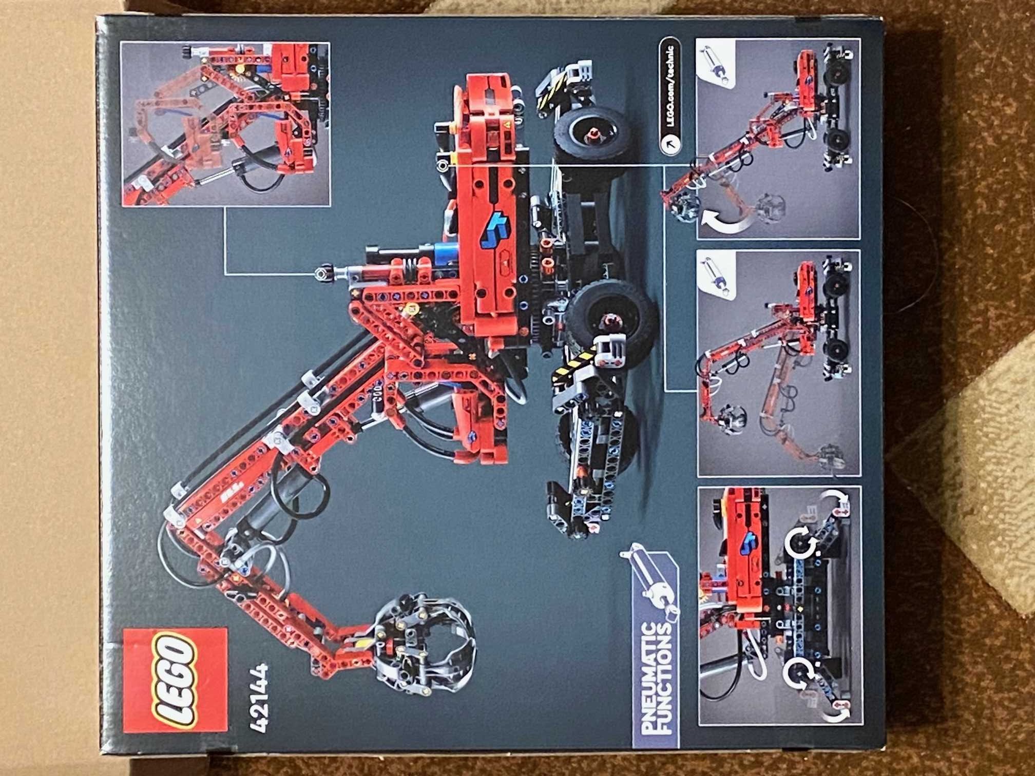 LEGO Technic 42144 Dźwig z chwytakiem