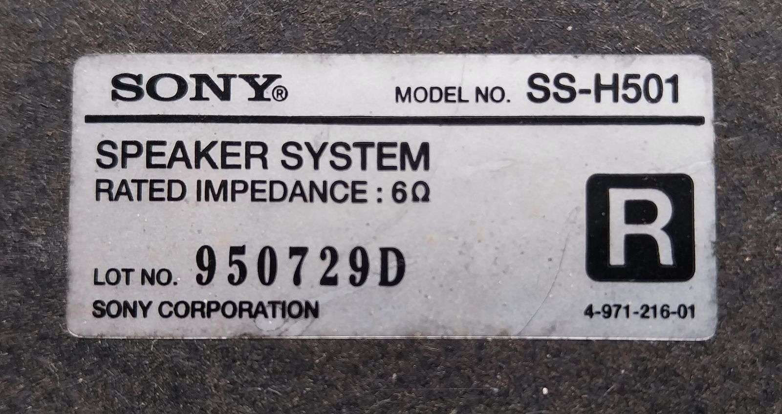 Coluna Sony 80W, c/ nova
