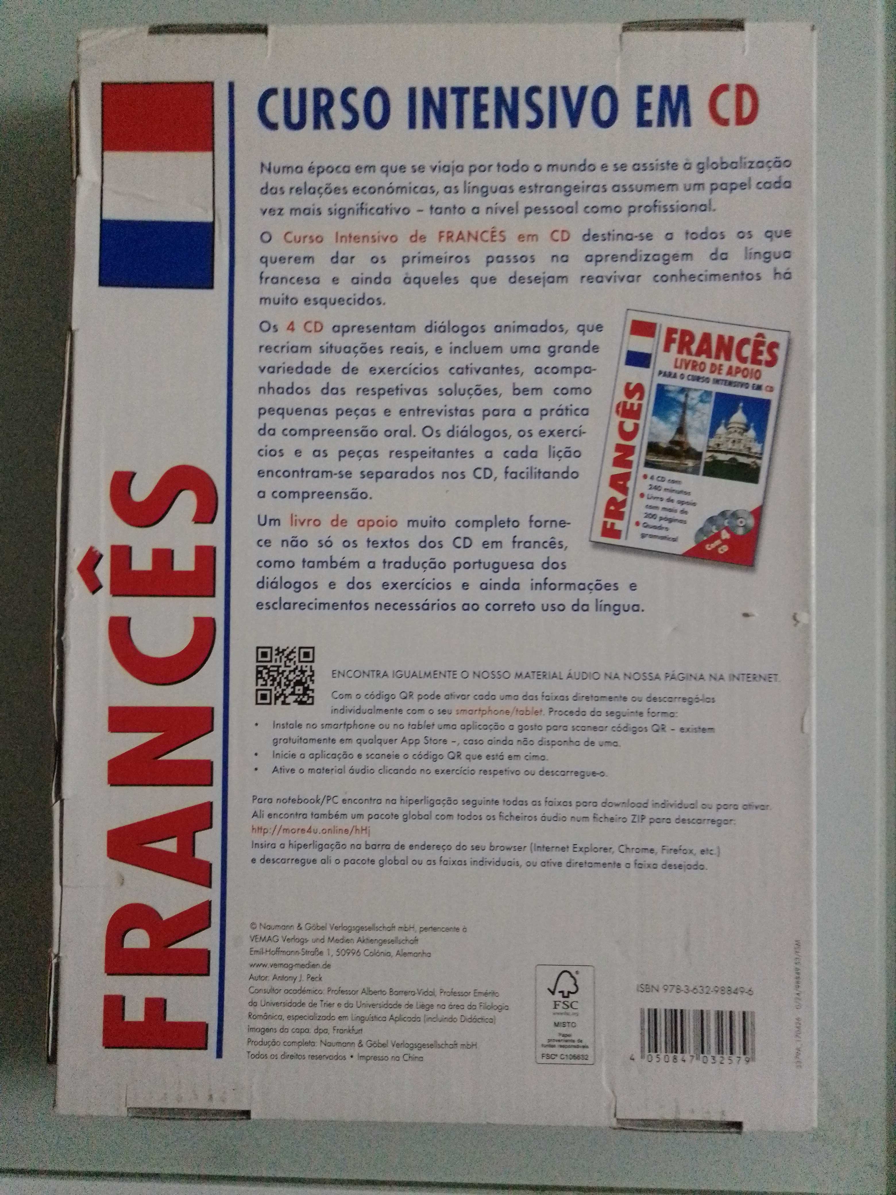 Francês - Curso Intensivo em CD