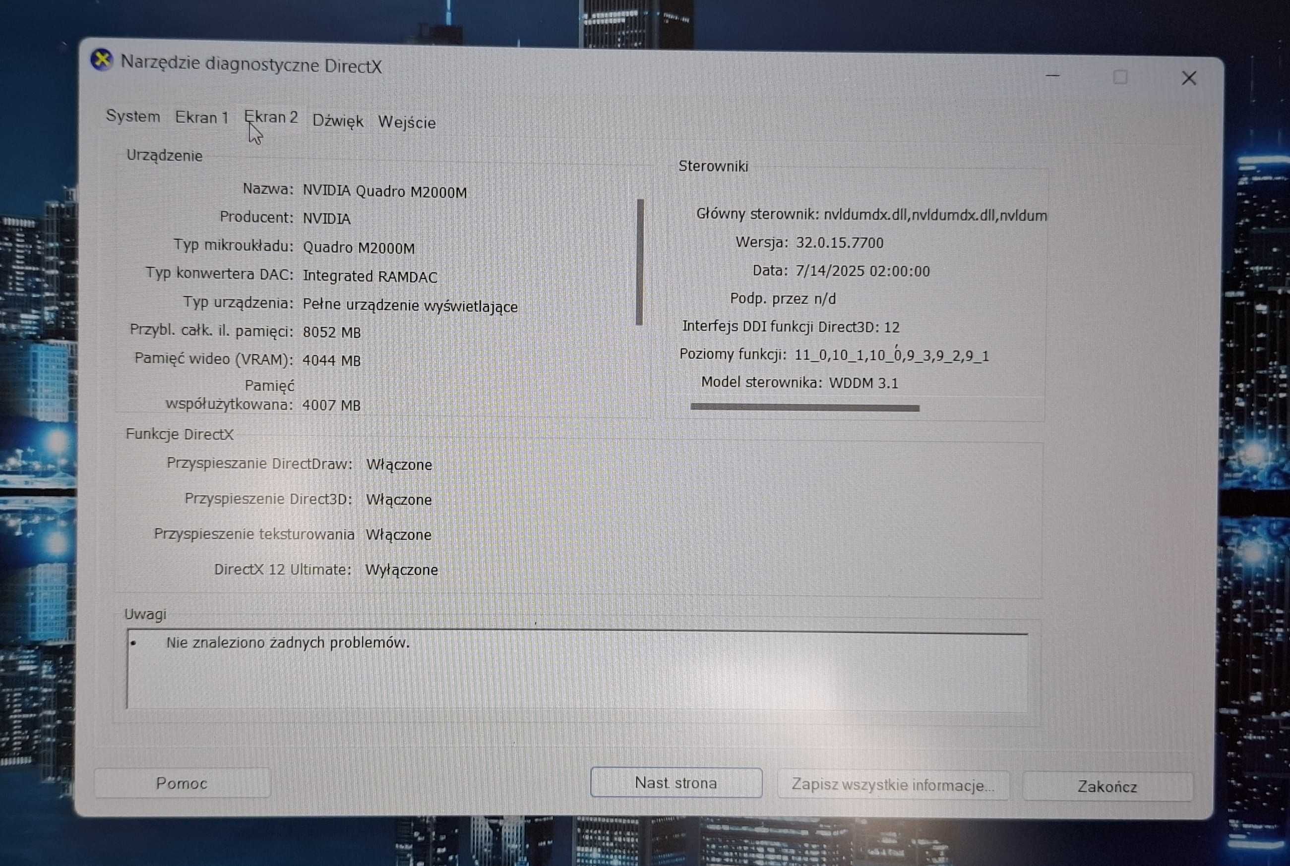 ThinkPad P50 WorkStation / Intel Core i7 HQ / SSD / Quadro M2000M
