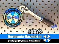 Grzechotka wygięta 1/4'' 72T Cr-V grzechotka 1/4"