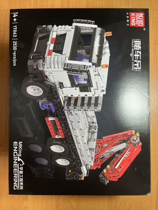 Конструктор вантажівка з маніпулятором | З Пультом| Mould King 17063