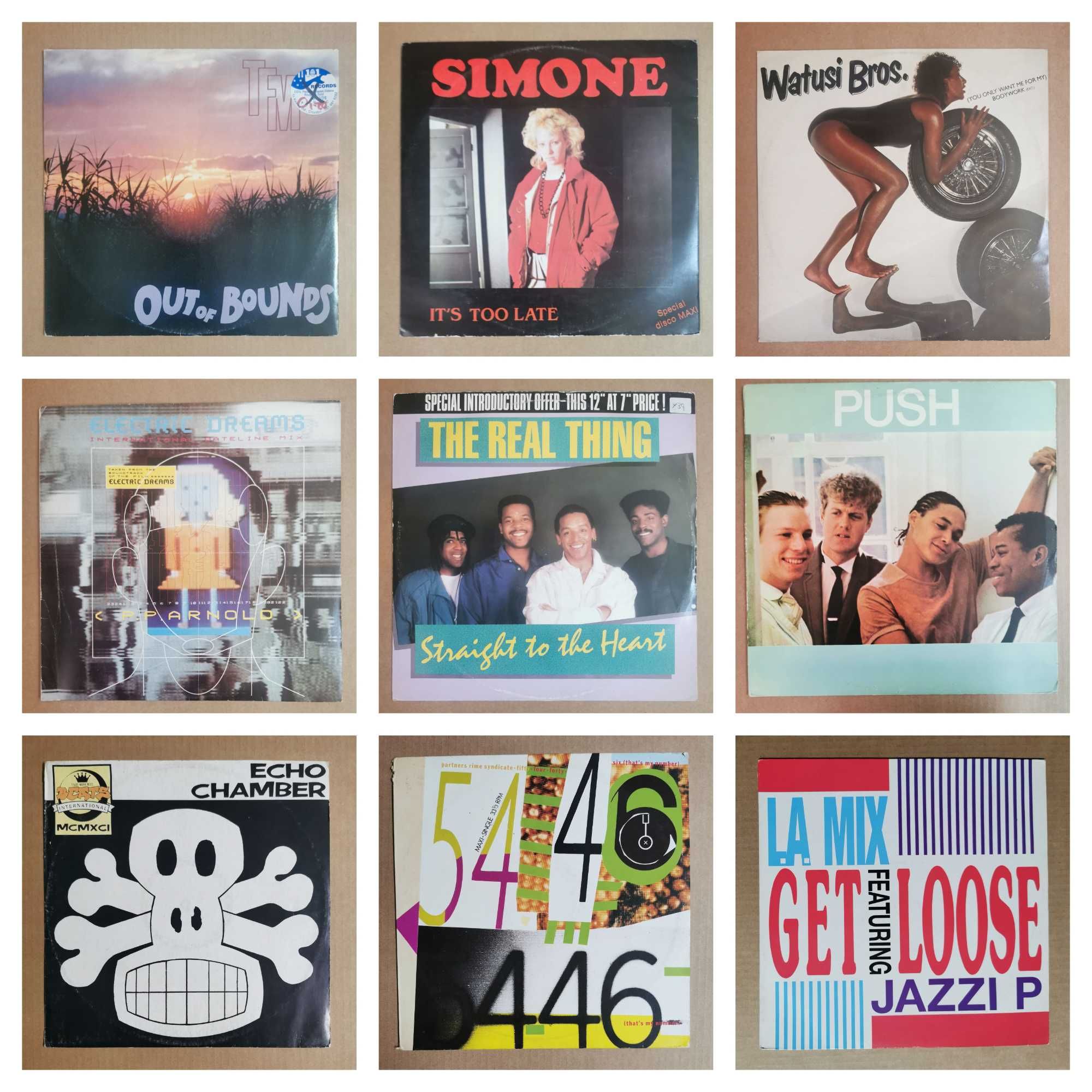 Discos de vinil maxi singles 5 euros cada