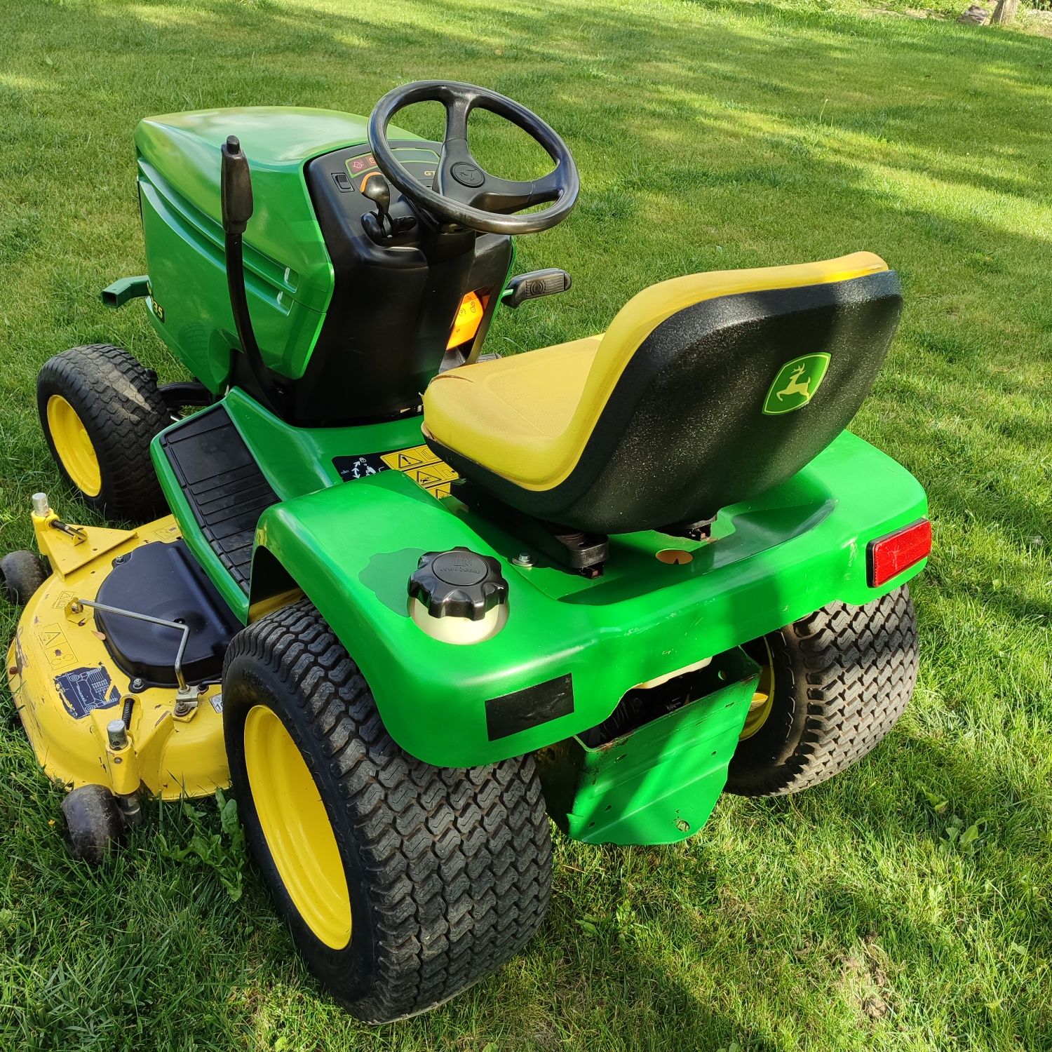 Traktorek kosiarka John Deere GT235 V2 18KM hydrostat pompa oleju