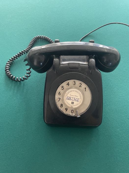 Telefone Vintage / Retro Preto