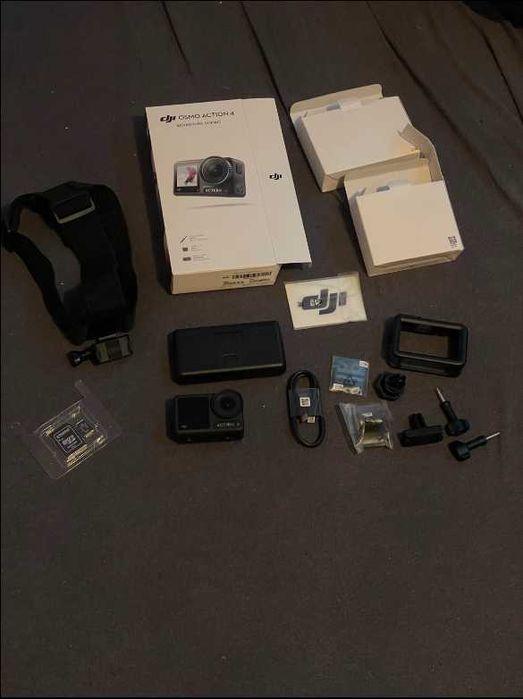 DJI Osmo Action 4 Adventure Combo STAN IDEALNY + DODATKI