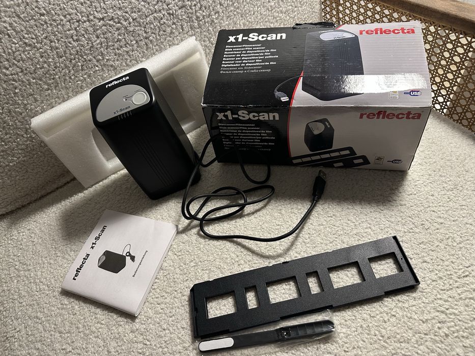 Skaner do kliszy Reflecta x1-Scan do zdjec filmow usb windows
