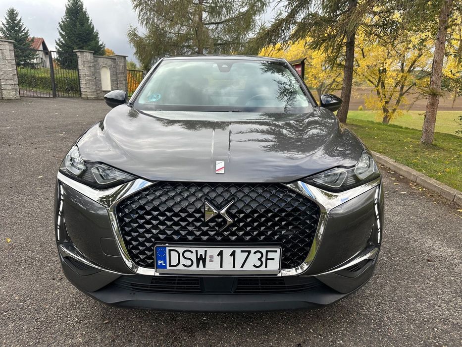 DS Automobiles DS 3 Crossback So Chic,bezwypadkowy,DIESEL serwisowany w ASO,OKAZJA!