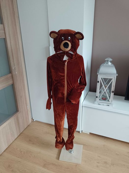 NOWY strój karnawałowy MIŚ NIEDŹWIEDŹ MISIA przebranie 122/134 (403)