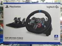 Руль Logitech G29 Driving Forse PS5,PS4,PS3,PC новый (магазин)