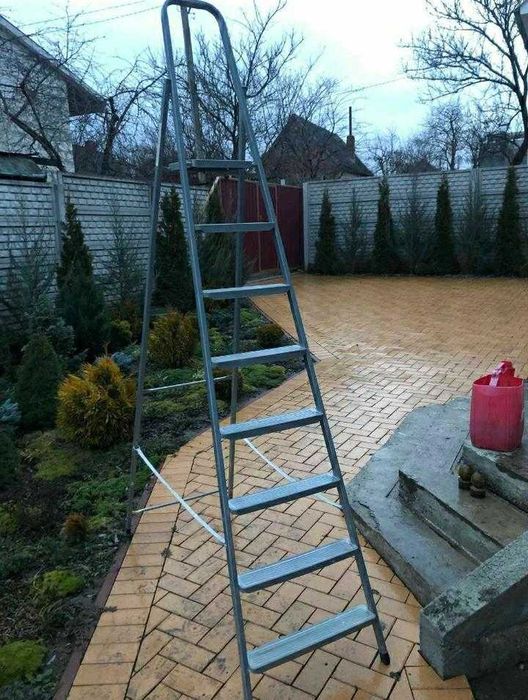 універсал складна драбина легкий сплав самовивіз домкрат